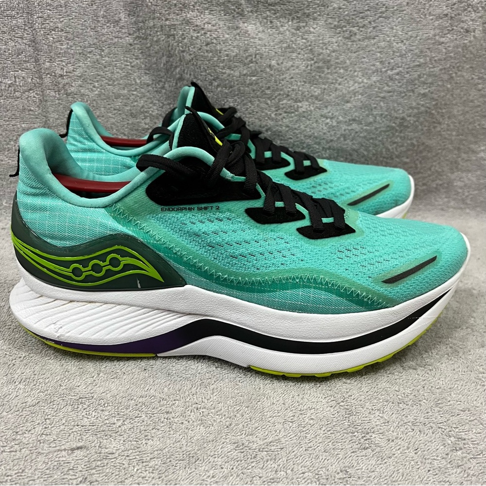 Saucony ENDORPHIN SHIFT 2 Women’s Size 10 Cool Mint/Acid S10689-26